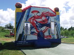 Toboggan Spiderman (dim. approx 5 x 5 x Ht 5 m.) pour enfants de 1 à 10 ans